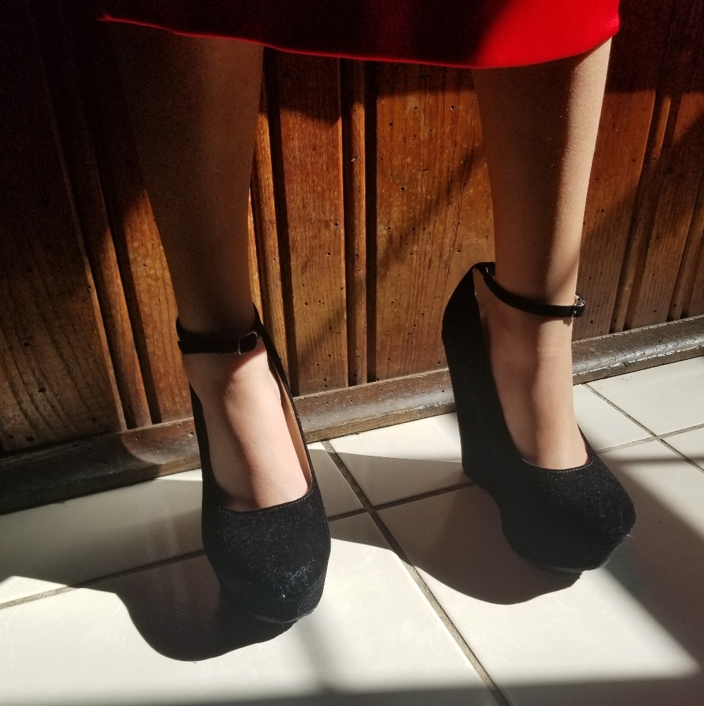 Womens wedges - Picture 3 of 5